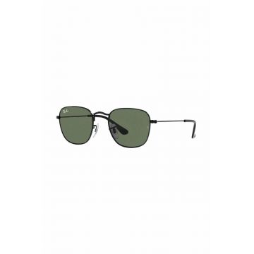 Ray-Ban ochelari de soare copii Frank Kids culoarea verde, 0RJ9557S