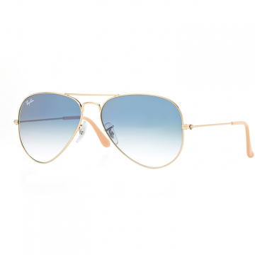 Ochelari de soare unisex Aviator Large Metal Ray-Ban RB3025 001/3F