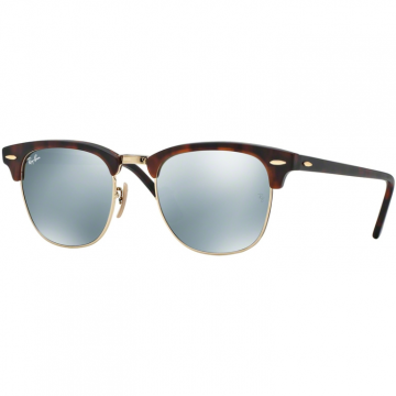 Ochelari de soare unisex Clubmaster Ray-Ban RB3016 114530