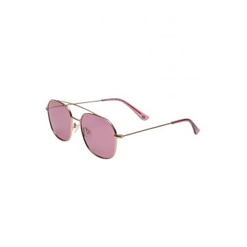 Ochelari de soare aviator unisex cu lentile polarizate si rama metalica Billy