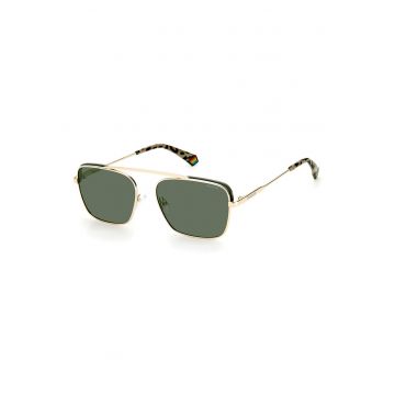 Ochelari de soare polarizati unisex cu rama metalica