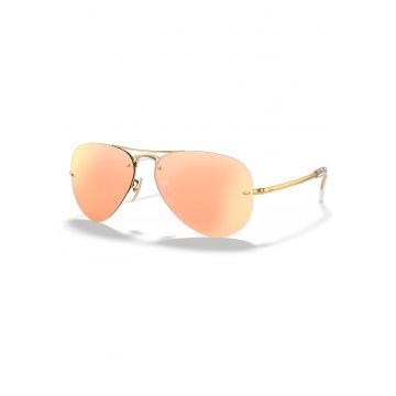 Ray Ban - Ochelari de soare aviator cu lentile oglinda
