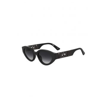 Ochelari de soare cat-eye cu lentile in degrade - Negru -