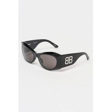 Ochelari de soare butterfly cu lentile uni - Negru