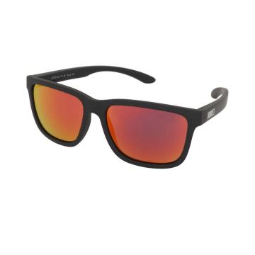 Ochelari de soare Alpina Burst Black Matt/Red Mirror