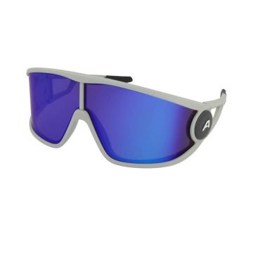Ochelari de soare Alpina Legend Q-Lite Smoke Grey Matt/Blue Mirror