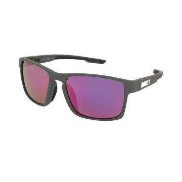 Ochelari de soare Alpina Stream Midnight Grey Matt/Purple Mirror