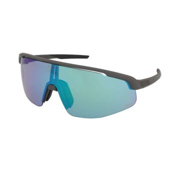 Ochelari de soare Alpina Turbo Pro Q-Lite Midnight Grey Matt/Green Mirror