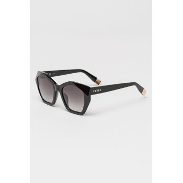Ochelari de soare cat-eye cu lentile in degrade