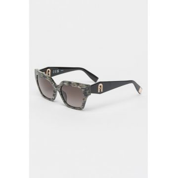 Ochelari de soare cat-eye cu lentile in degrade