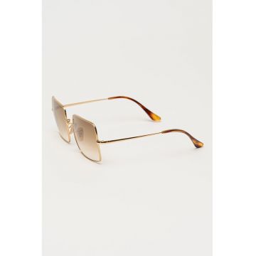 Ochelari de soare dreptunghiulari unisex cu lentile in degrade