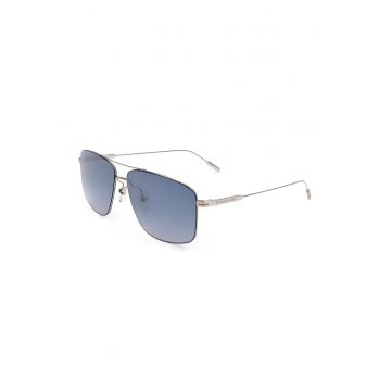Ochelari de soare aviator cu lentile dreptunghiulare
