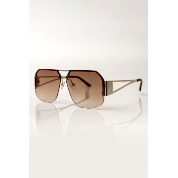 Ochelari de soare aviator cu lentile in degrade