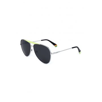 Ochelari de soare aviator cu model unisex si lentile polarizate