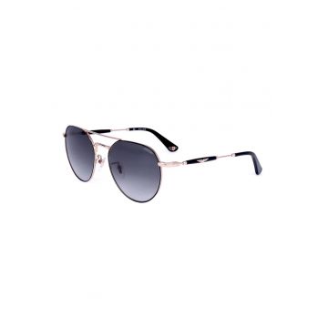 Ochelari de soare aviator unisex cu lentile in degrade