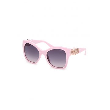 Ochelari de soare cat-eye cu detalii monograma