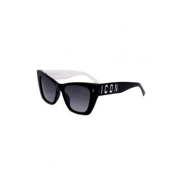 Ochelari de soare cat-eye cu lentile in degrade