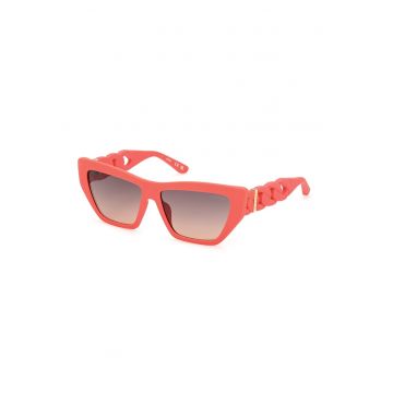 Ochelari de soare cat-eye cu lentile in degrade