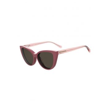 Ochelari de soare cat-eye cu lentile uni