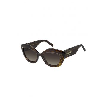 Ochelari de soare cat-eye cu logo