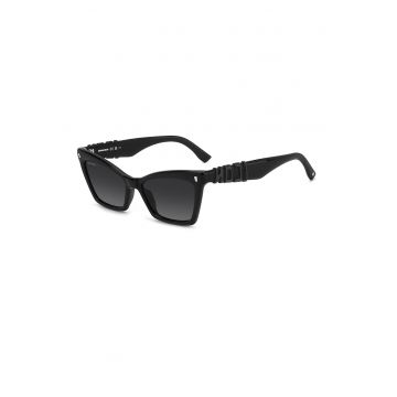 Ochelari de soare cat-eye cu model in degrade