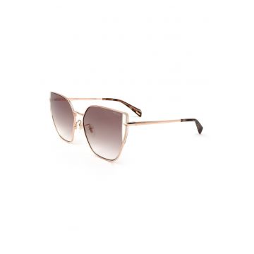 Ochelari de soare cat-eye din otel inoxidabil