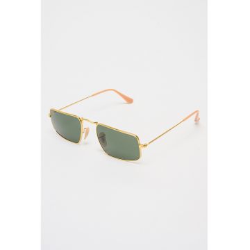 Ochelari de soare dreptunghiulari unisex - Auriu