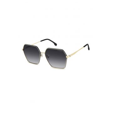 Ochelari de soare hexagonali cu lentile in degrade