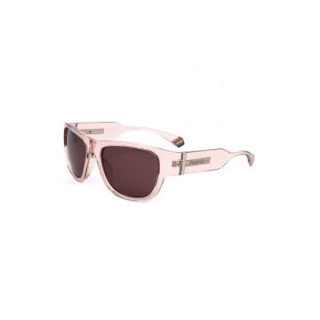 Ochelari de soare patrati cu lentile polarizate si model unisex