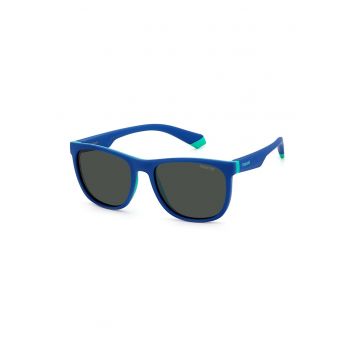 Ochelari de soare patrati unisex cu lentile uni