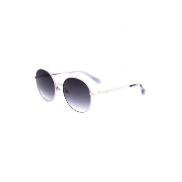 Ochelari de soare rotunzi cu rama din metal