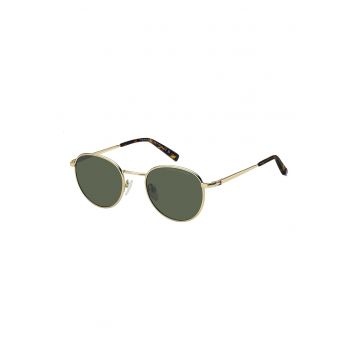 Ochelari de soare rotunzi unisex cu rama metalica
