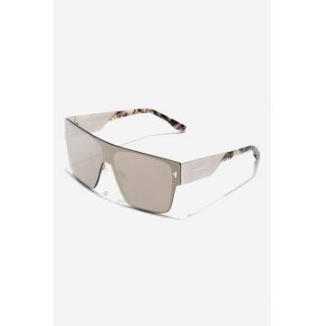 Ochelari de soare shield unisex cu rama metalica