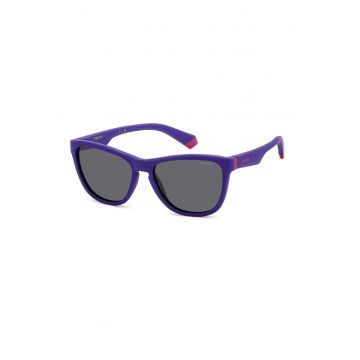Ochelari de soare unisex patrati - cu lentile uni