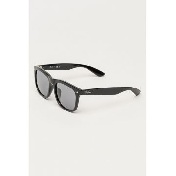 Ochelari de soare wayfarer unisex - Negru stins
