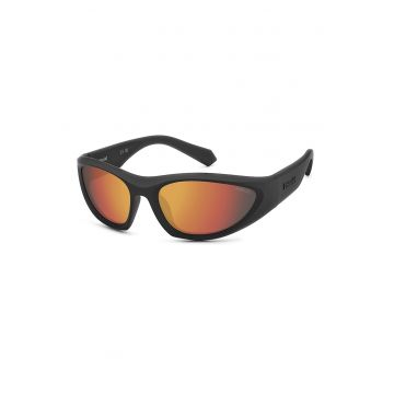 Ochelari de soare wrap unisex polarizati - Portocaliu deschis -