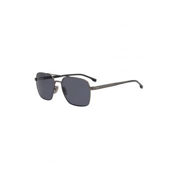 Ochelari de soare aviator cu detaliu cu logo discret