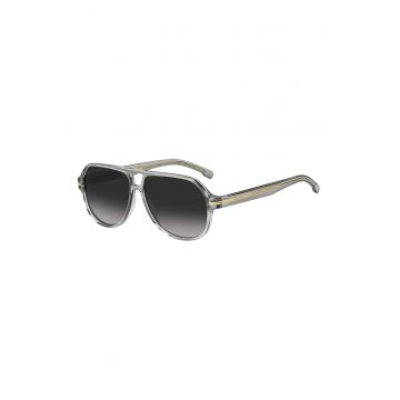 Ochelari de soare aviator cu lentile cu aspect in degrade