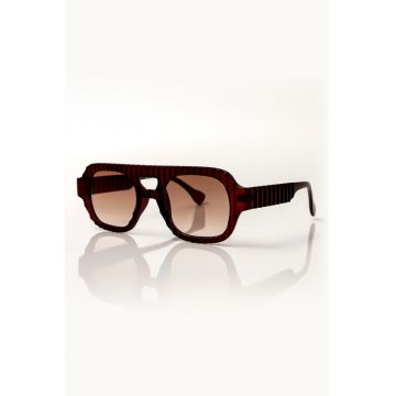 Ochelari de soare aviator cu lentile in degrade