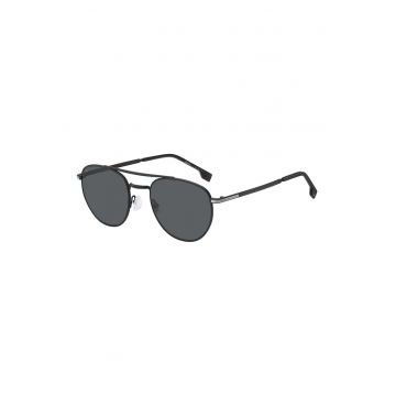 Ochelari de soare aviator cu logo discret