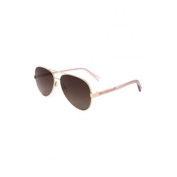 Ochelari de soare aviator din otel inoxidabil