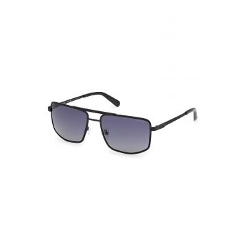 Ochelari de soare aviator patrati cu lentile polarizate