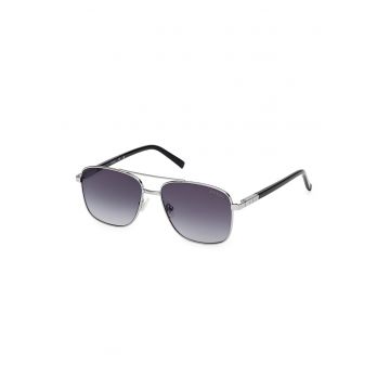 Ochelari de soare aviator unisex cu rama metalica