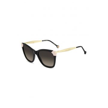 Ochelari de soare cat-eye cu lentile in degrade
