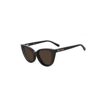 Ochelari de soare cat-eye cu lentile uni