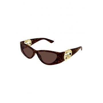 Ochelari de soare cat--eye cu logo