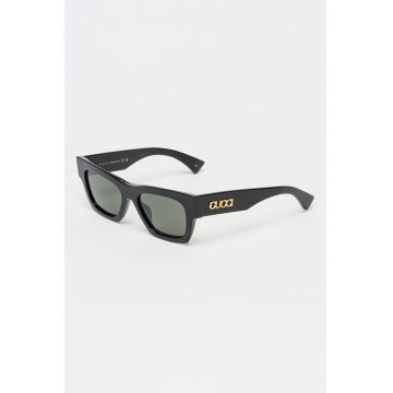 Ochelari de soare cu lentile uni - Auriu/Negru