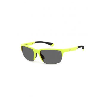 Ochelari de soare dreptunghiulari unisex cu lentile polarizate