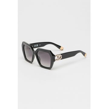 Ochelari de soare hexagonali cu lentile in degrade