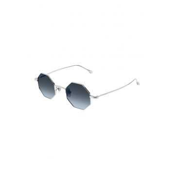 Ochelari de soare octagonali unisex cu lentile in degrade